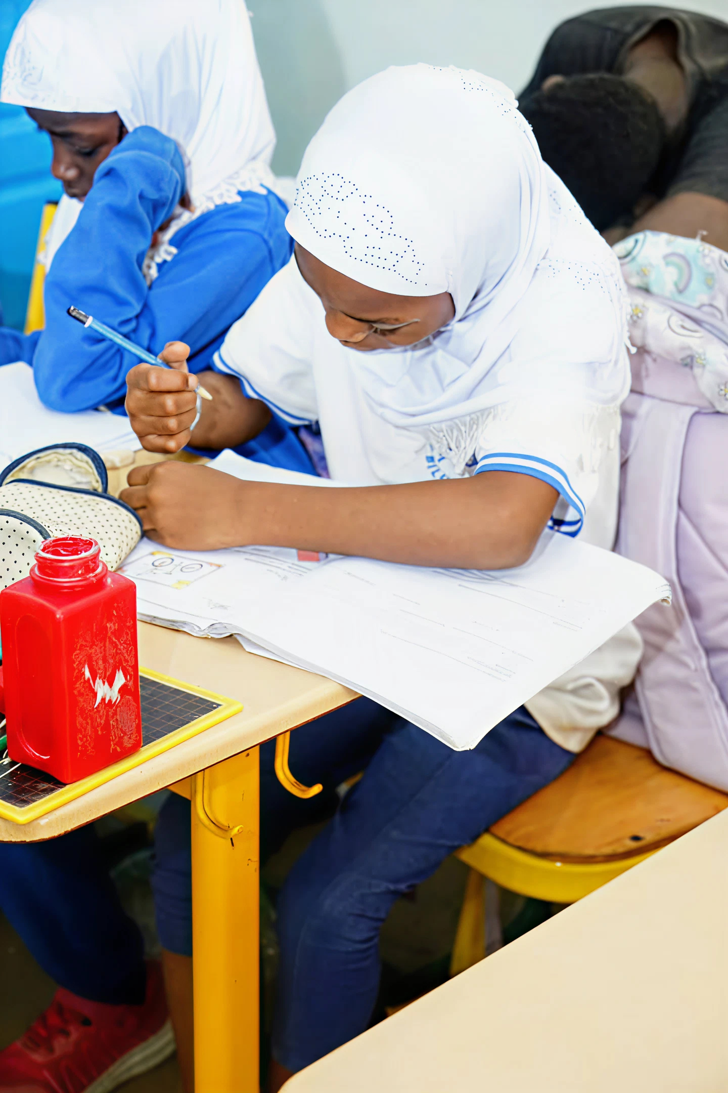 Élèves Al Himma School